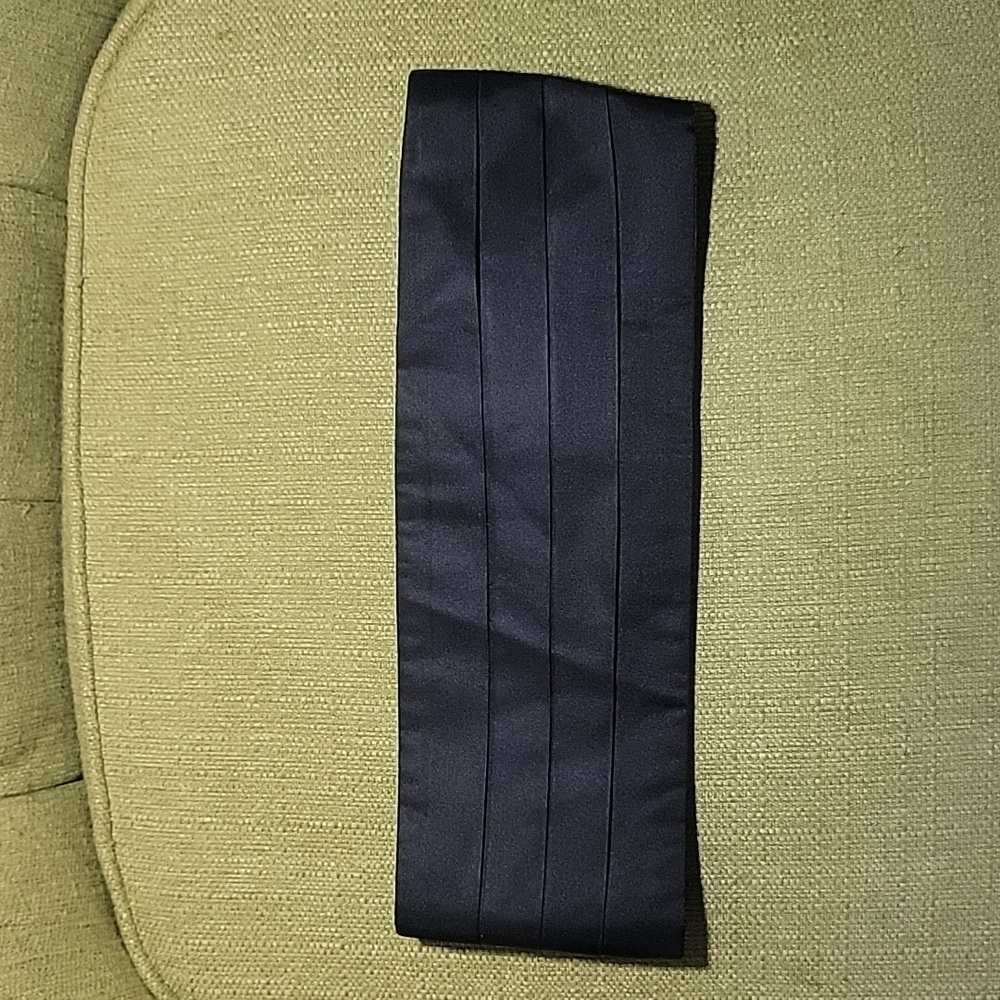 Christian Dior Mens Silk Cummerbund - Picture 9 of 12